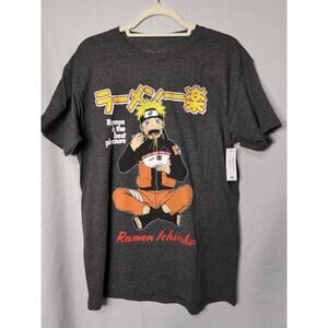 Naruto Men's Ramen Is The Best Pleasure T-shirt Size Medium (584-85)